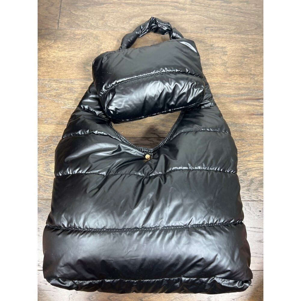 DAILY PRACTICE by Anthropologie Quilted Hobo Shoulder Bag & Pouch Black NWOT